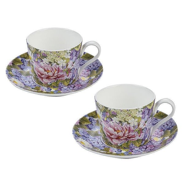 Căni și cești cu decor floral | Dims-92.ro